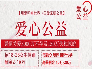 七台河捐卵助孕生子 爱心志愿者招募